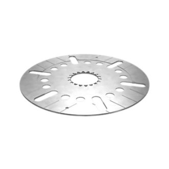 Steering friction disk